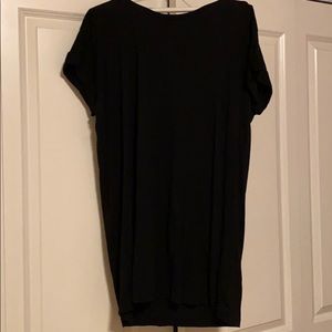 ❗️2/$10 bundle item - black t shirt dress